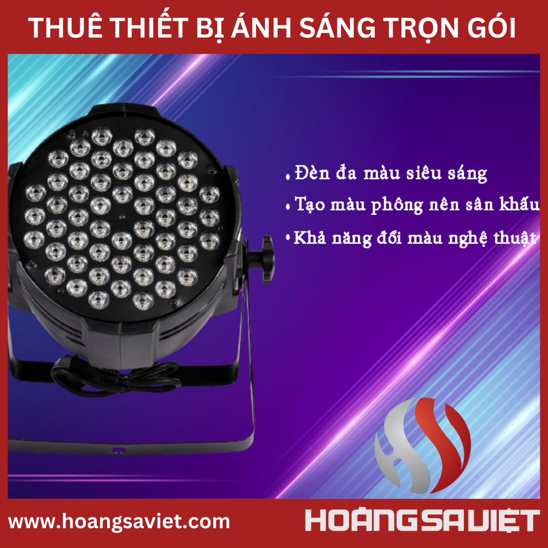 Đèn Par Led 54x3W