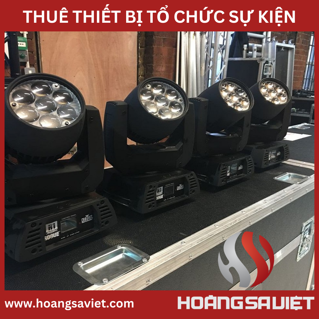 thiết bị ánh sáng dùng cho sự kiện