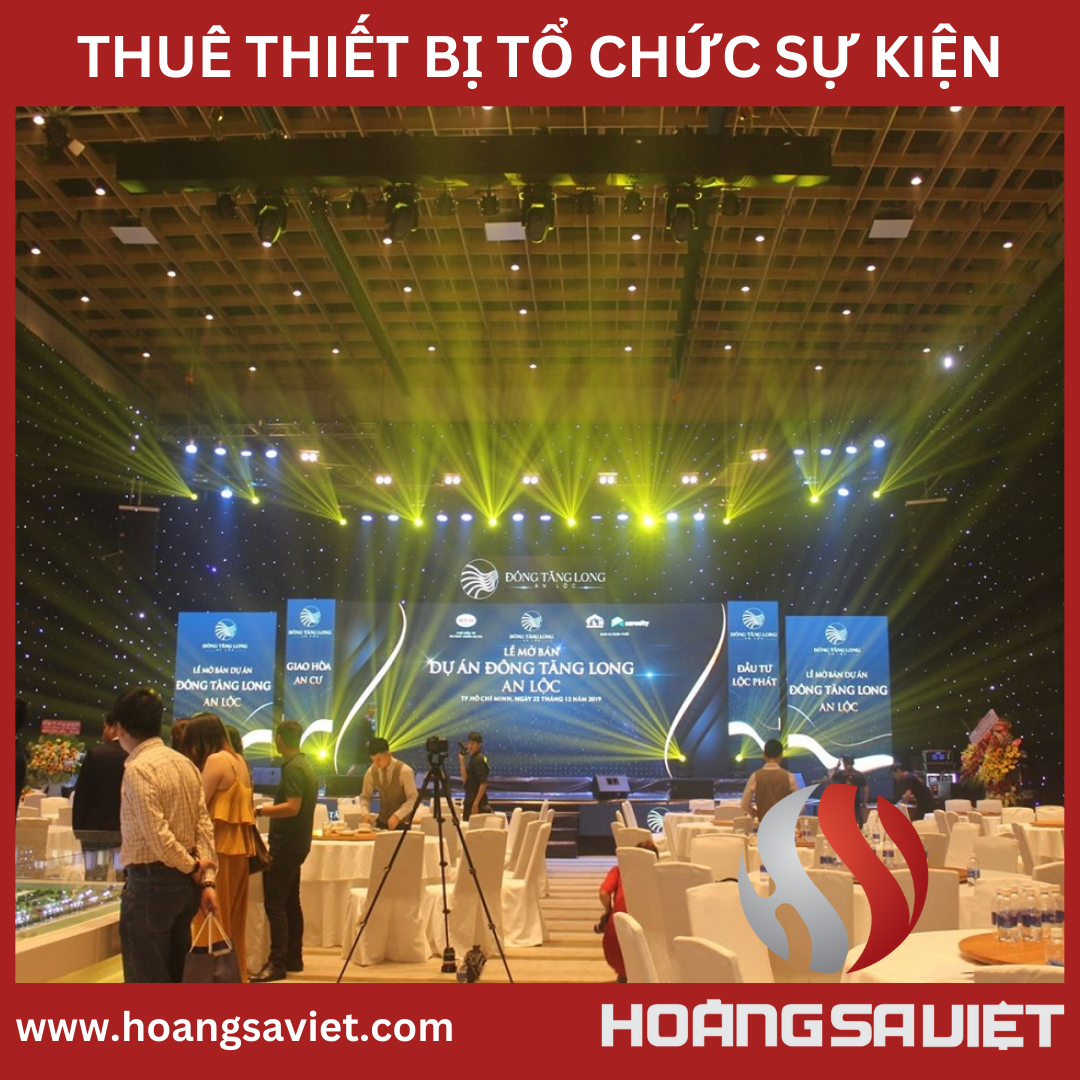 thiết bị ánh sáng dùng cho sự kiện