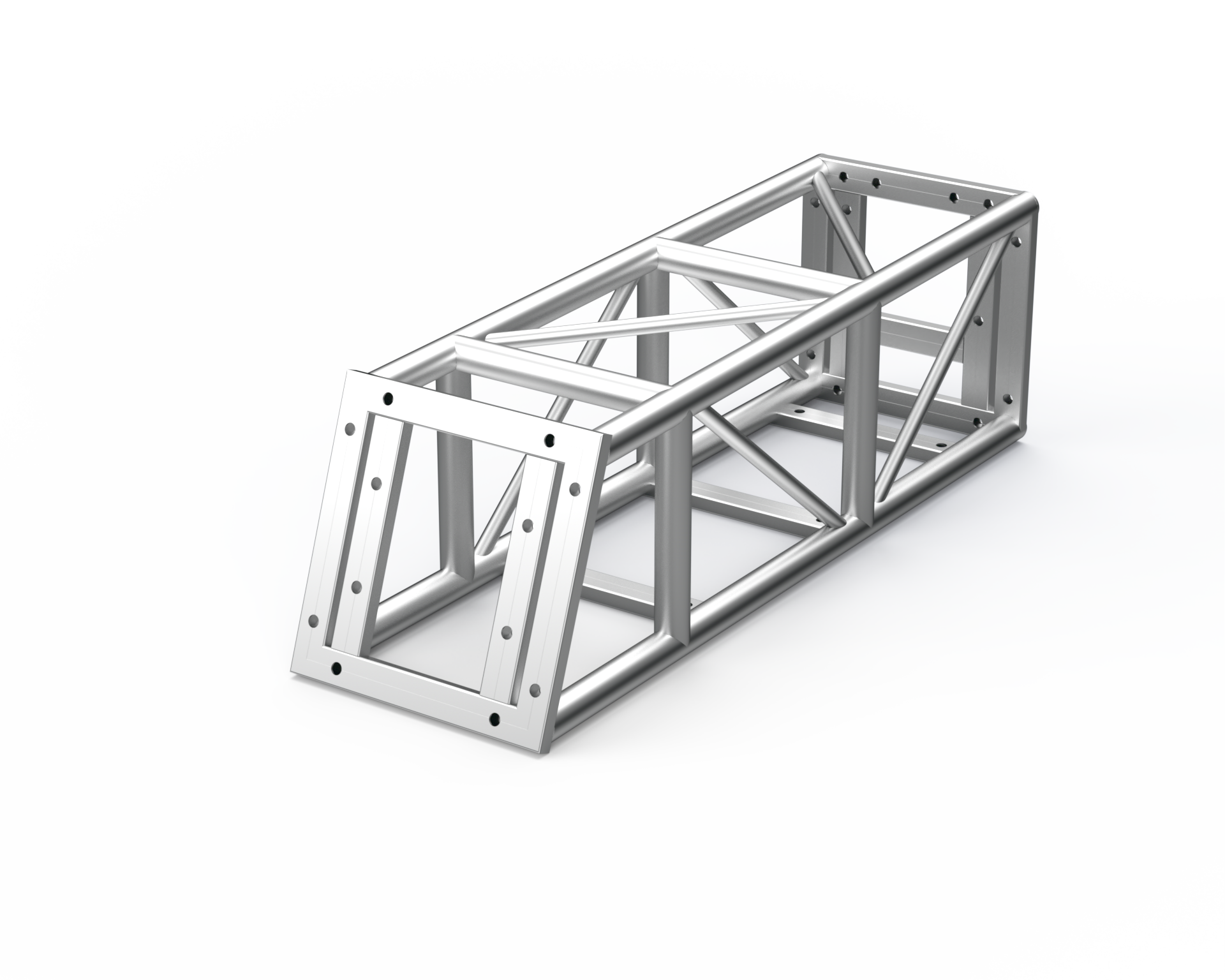Khúc nối xéo kèo chữ A và lồng trượt của nhà bạt di động : NX4242BP-140