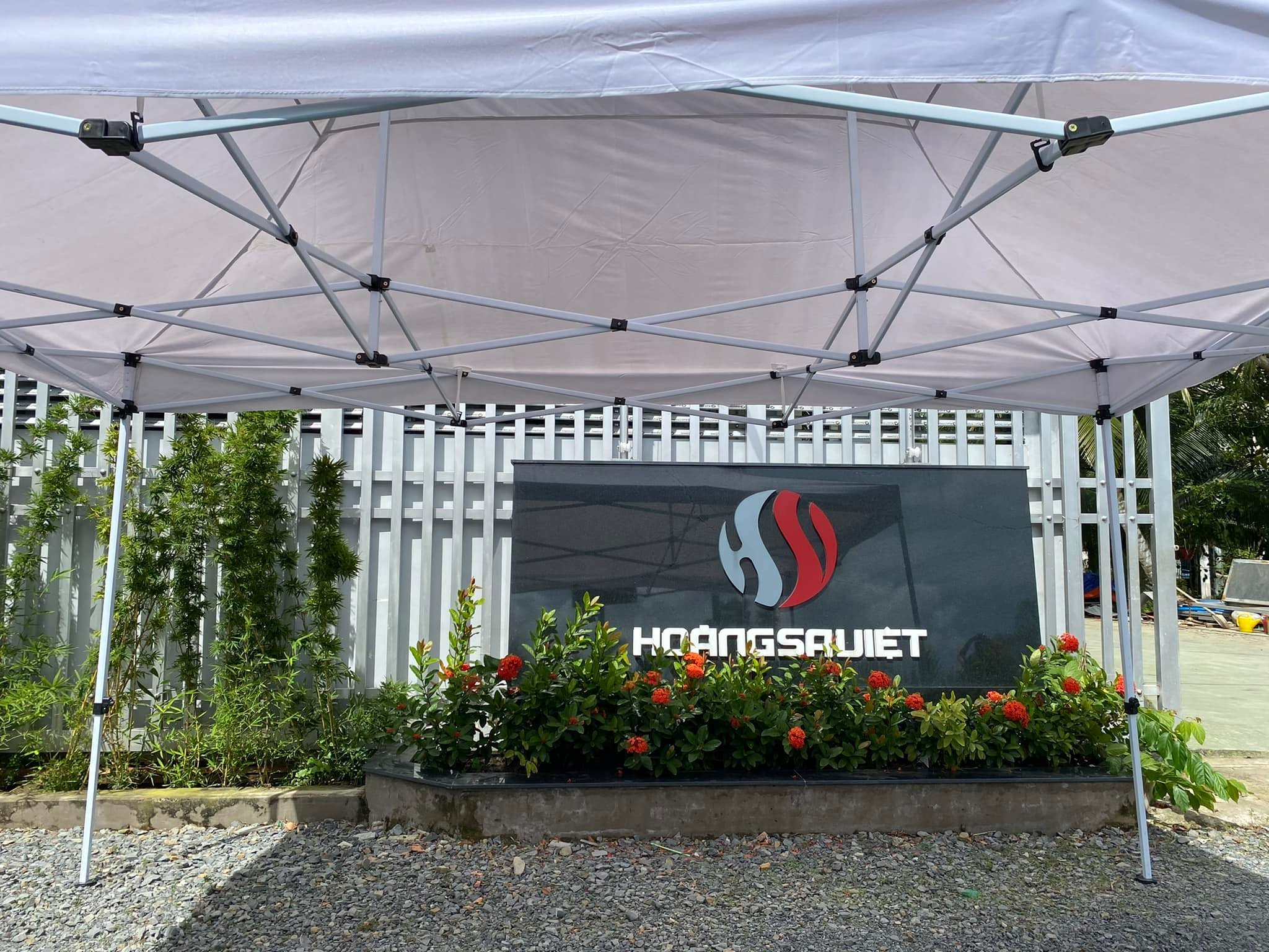 Nhà bạt di động (Nguồn: Hoàng Sa Việt)