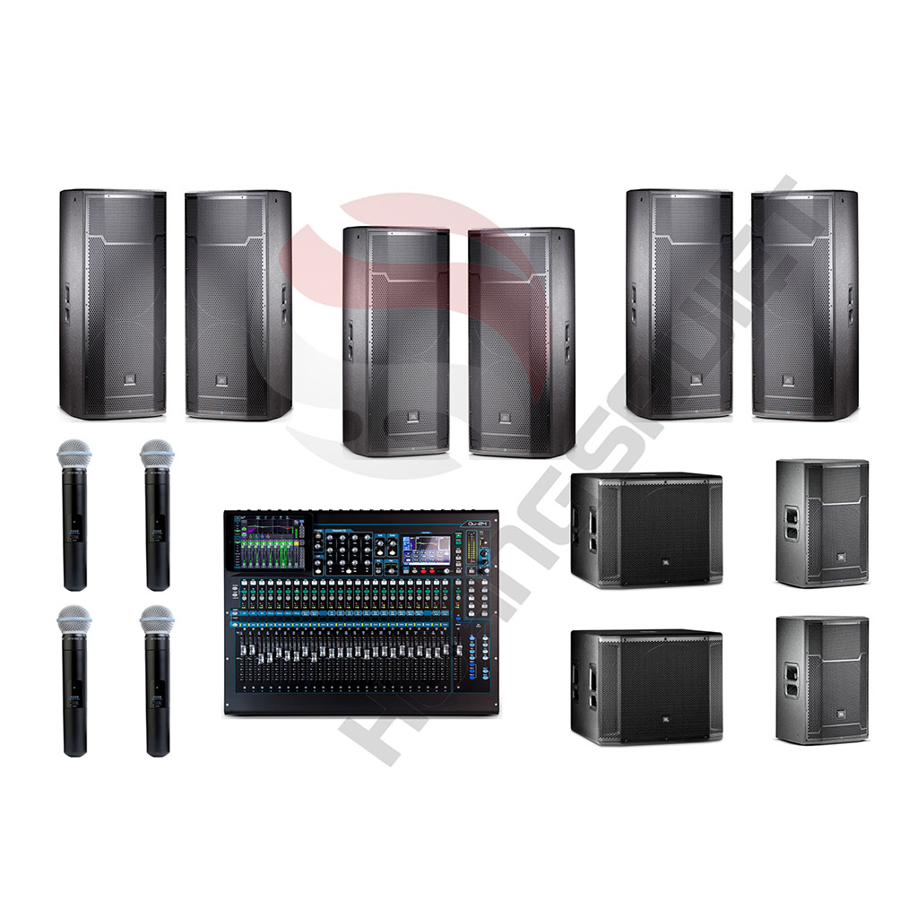 Sound Equipment Rental Events 200 Guests to 300 Guests