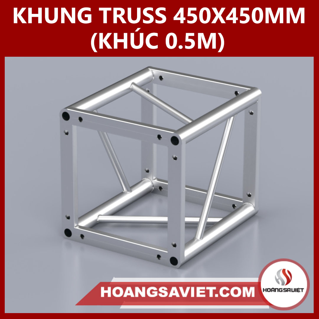 Khung Truss 450x450mm (Khúc 0.5m) VS4545B_0.5m
