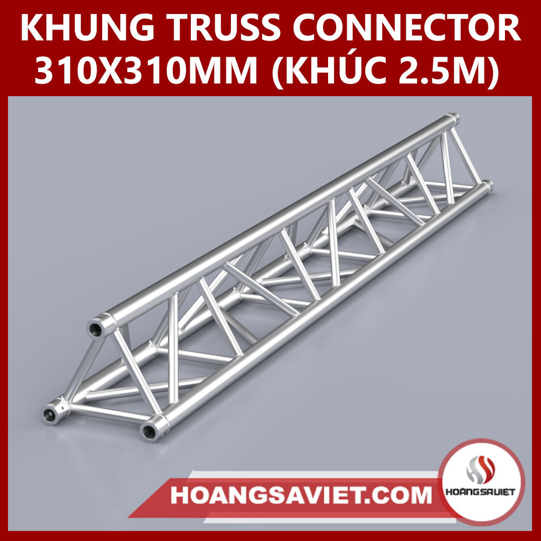 Khung Truss Connector 310x310mm (Khúc 2.5m) VT3131C_2.5m (Tam Giác)