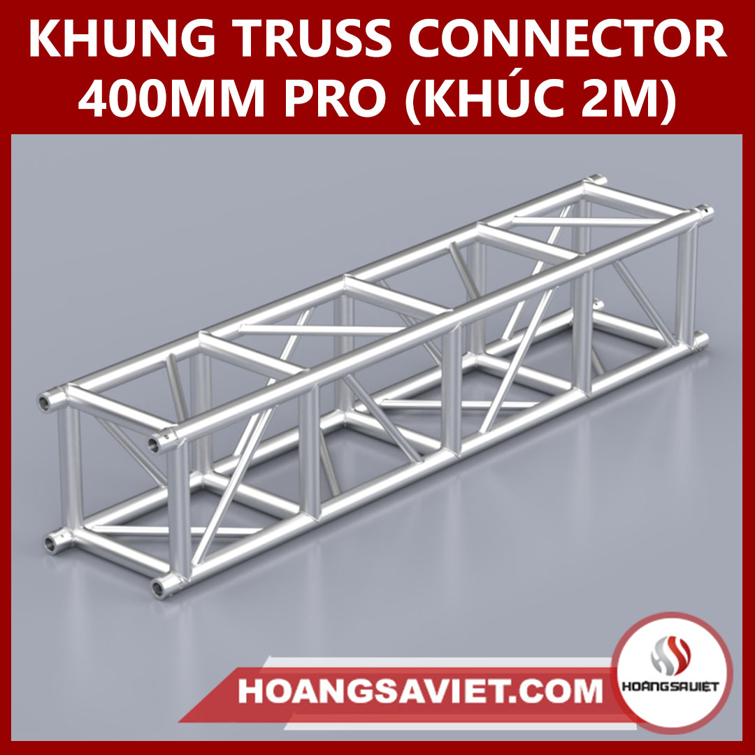 Khung Truss Connector 400mm (Khúc 2m) VS4040CP_2m (Pro)
