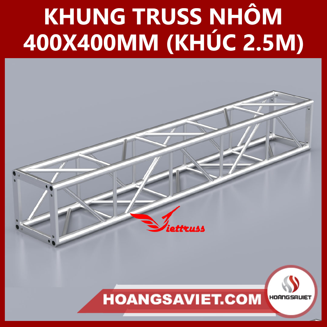 Khung Truss 400x400mm (Khúc 2.5m) VS4040B_2.5m