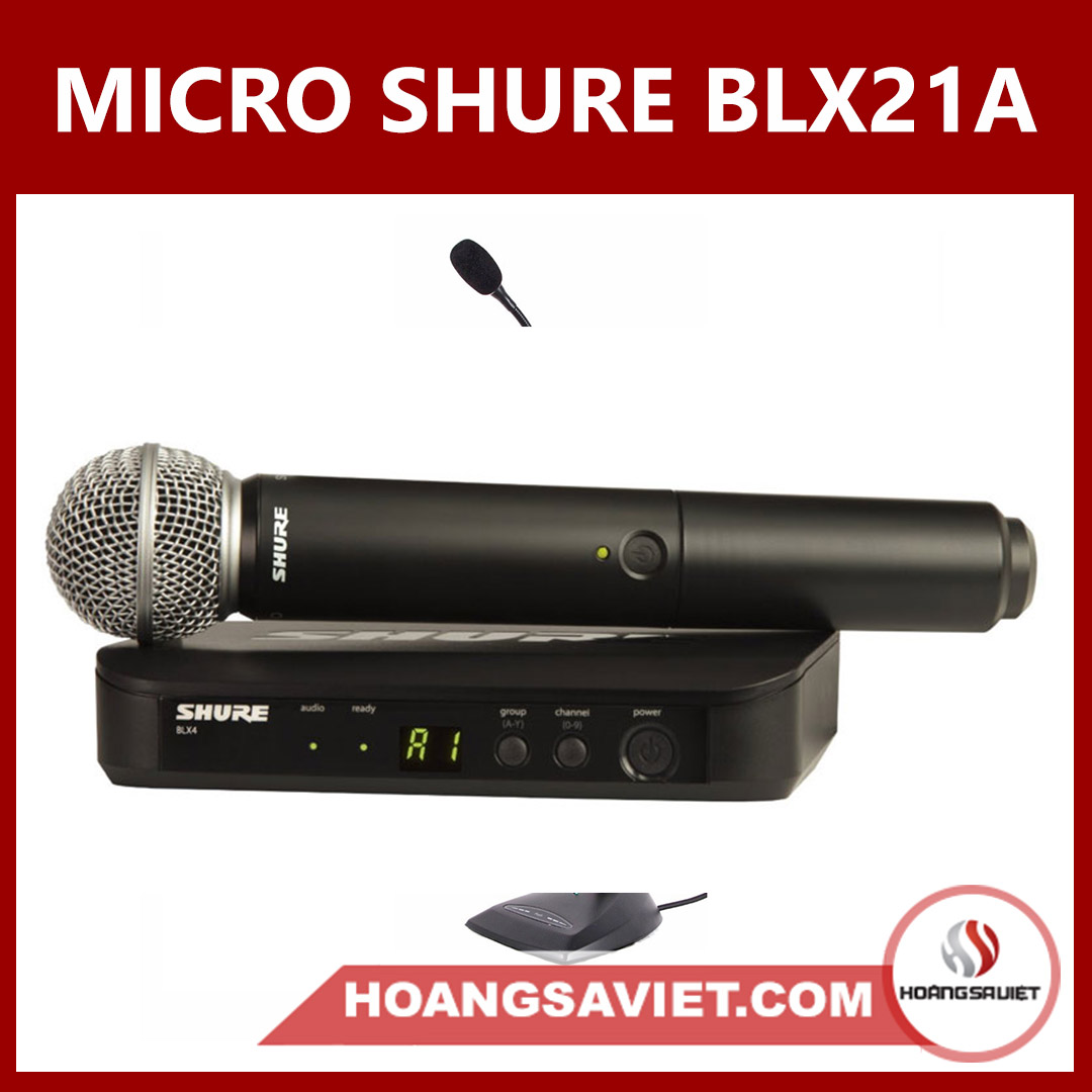 Micro Shure BLX24A/SM58