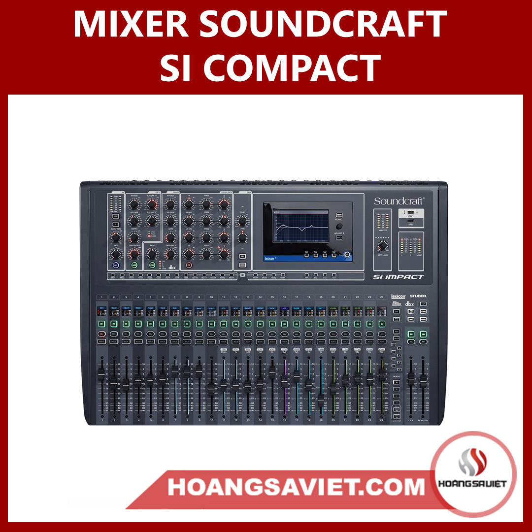 Mixer Soundcraft SI Compact Hàng Chính Hãng
