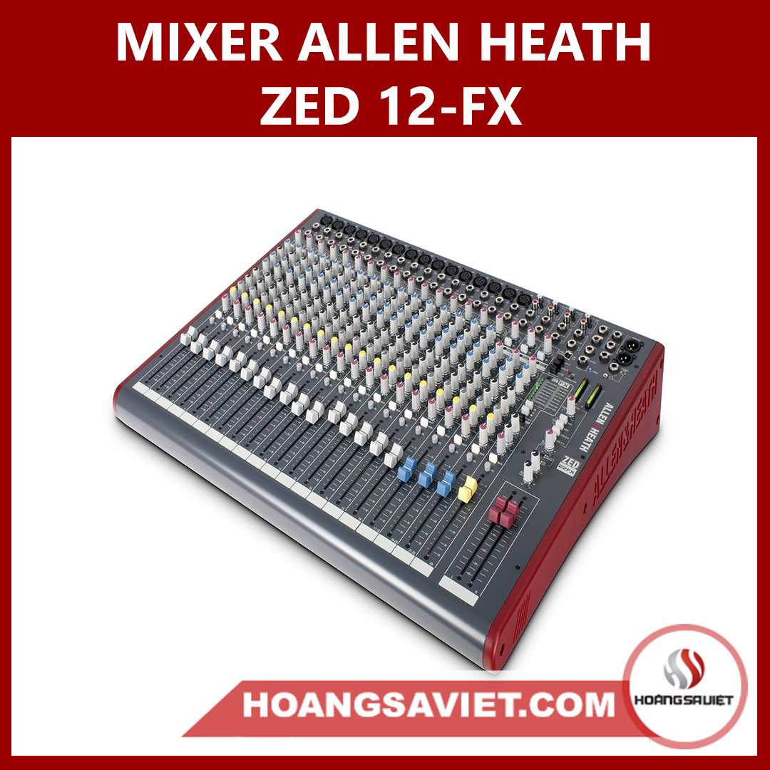 Mixer Allen & Heath Zed-12FX