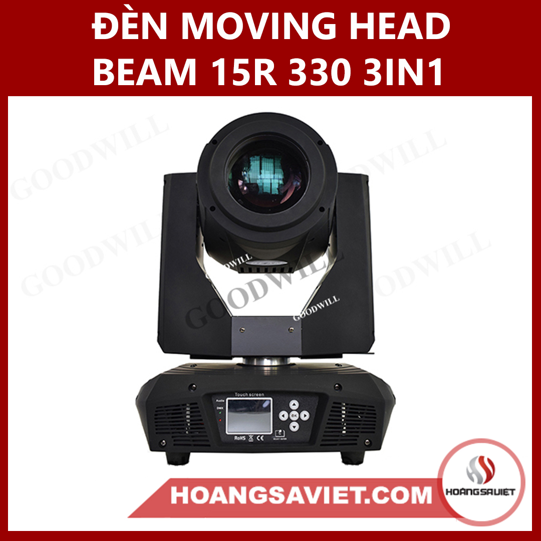 Đèn Moving Head Beam 15R 330 3IN1