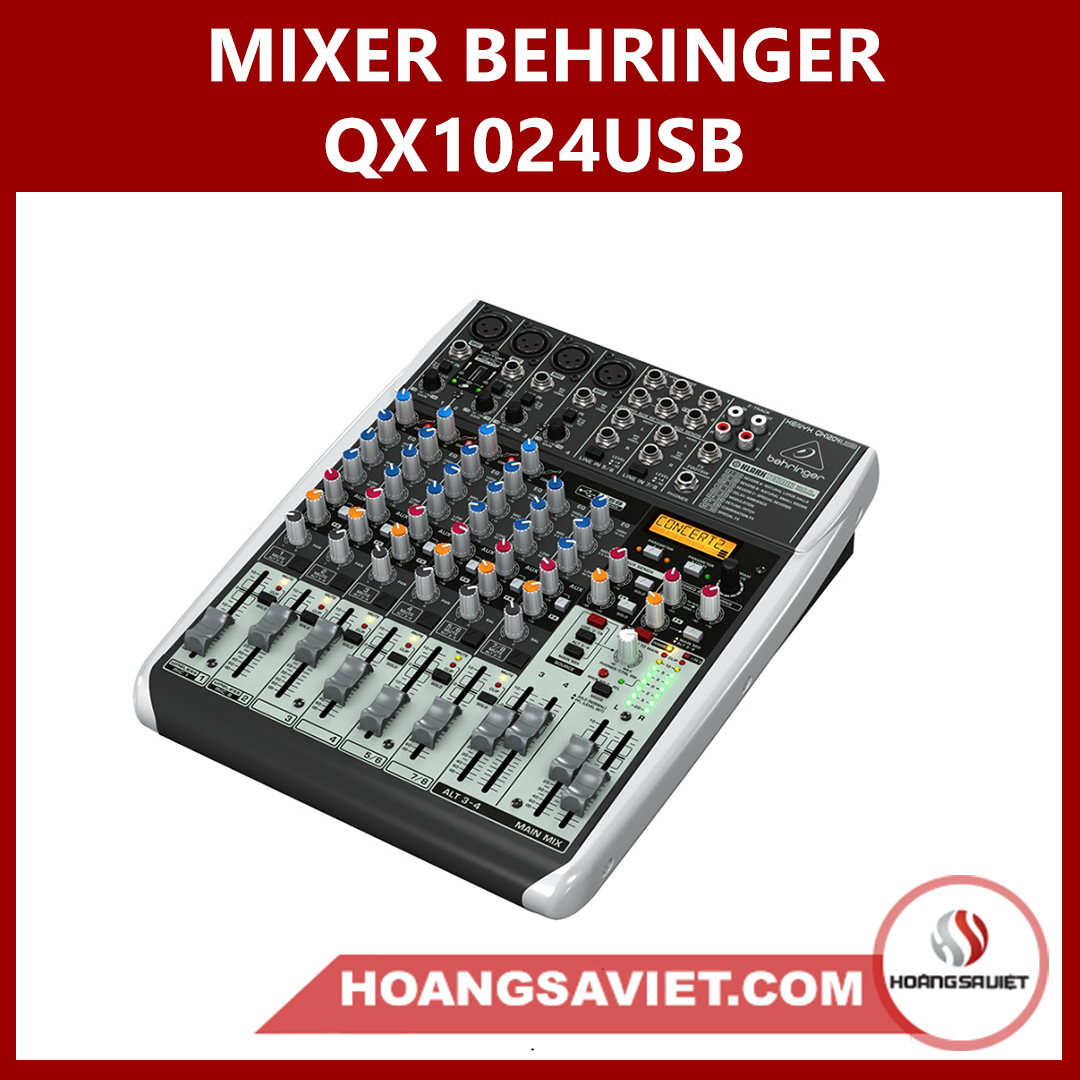 Mixer Behringer QX1204USB