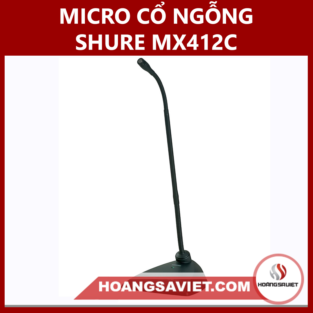 Micro Cổ Ngỗng Shure MX412/C