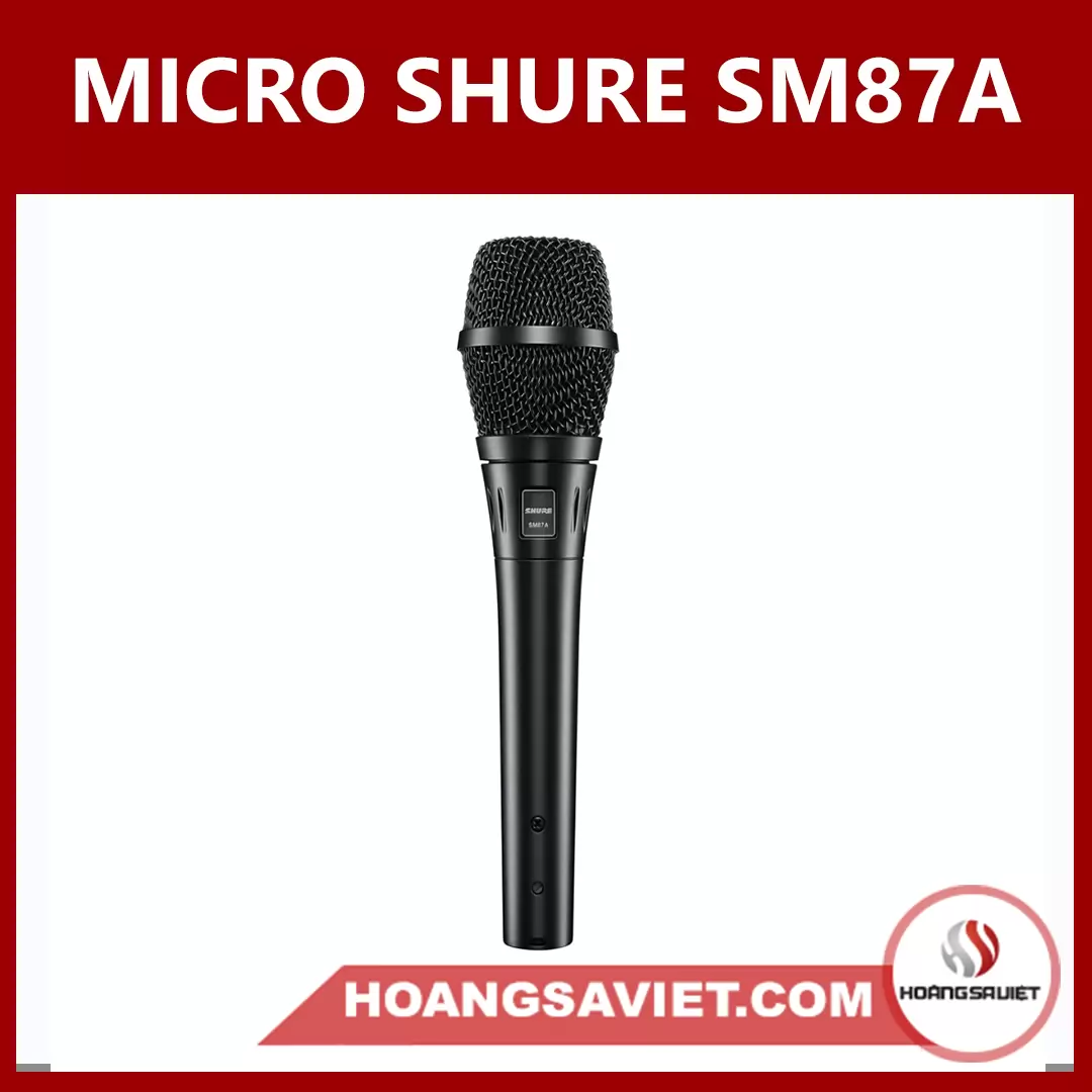 Shure SM87A. Wired Microphone