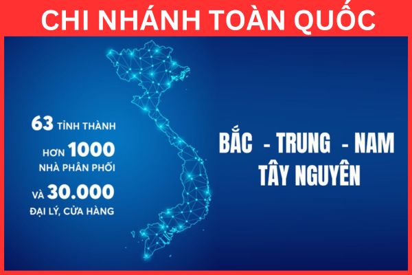 HỆ THỐNG CHI NHÁNH TOÀN QUỐC