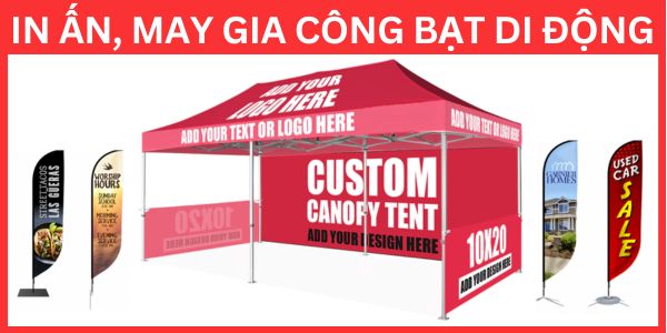 Gia Công Nhà Bạt Di Động