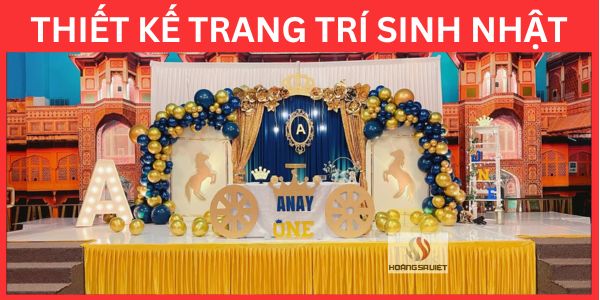 Thiết Kế Trang Trí Sinh Nhật