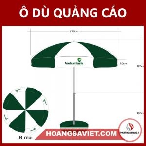 Ô Dù Quảng Cáo Ngoài Trời 2,2 - 2,4m Ô Dù Quảng Cáo Ngoài Trời 2,2 - 2,4m