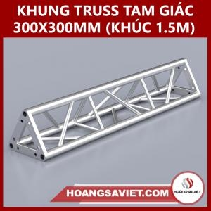 Khung Truss 300x300mm (Khúc 1.5m) VT3030B_1.5m (tam Giác)