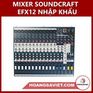 Imported Soundcraft EFX12 Mixer Genuine