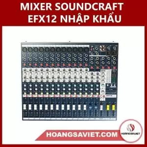 Harga mixer soundcraft efx 12