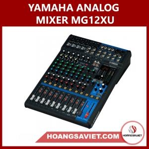 雅马哈模拟调音台 MG12XU