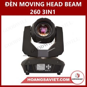 Đèn Moving Head Beam 260 3IN1