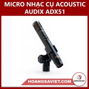 Micro Nhạc Cụ Acoustic Audix ADX51 Micro Nhạc Cụ Acoustic Audix ADX51