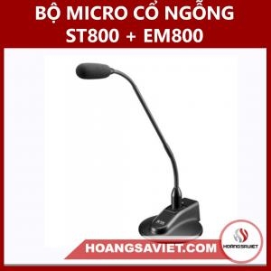 Bộ Micro Cổ Ngỗng ST 800 + EM 800 Bộ Micro Cổ Ngỗng ST 800 + EM 800