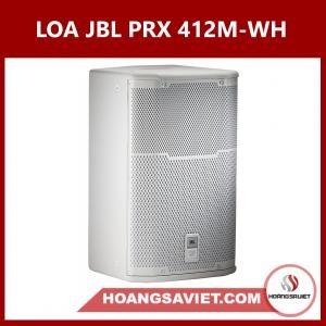 JBL PRX 412M-WH Speaker (Speaker for Hall, Wedding Party)