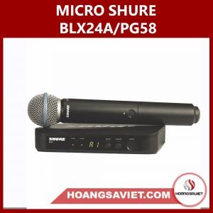 Micro Shure BLX24A/PG58
