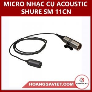 Acoustic Instrument Microphone Shure SM 11-CN