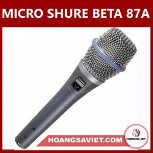 Micro Shure Beta 87A Micro Shure Beta 87A