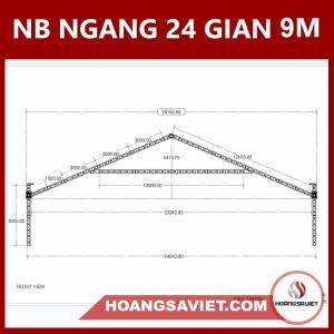 24m Horizontal Canvas House Design Drawings 9m . Space