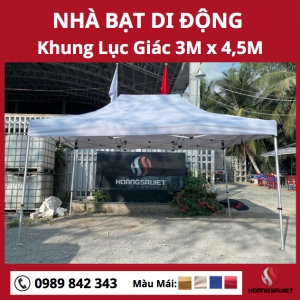 (Hexgon) Nhà Lều Di Động 3Mx4.5M (Hexgon) Nhà Lều Di Động 3Mx4.5M