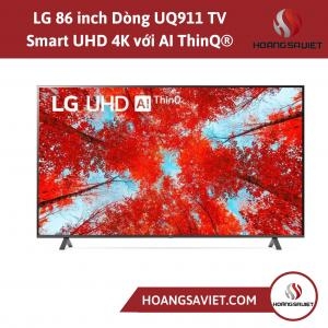 Lg 86 Inch Dòng Uq911 Tv Smart Uhd 4K Với Ai Thinq® (2022) Lg 86 Inch Dòng Uq911 Tv Smart Uhd 4K Với Ai Thinq® (2022)