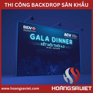 Thi Công, Cho Thuê Backdrop - In Banner Sự Kiện Tại Hcm