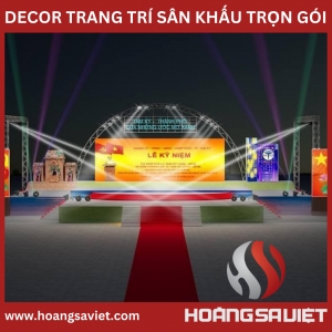 Gói Trang Trí Sân Khấu, Thiết Kế 3D Gói Trang Trí Sân Khấu, Thiết Kế 3D