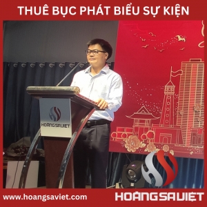 Dịch Vụ Cho Thuê Bục Phát Biểu (Có Hoa Trang Trí) Dịch Vụ Cho Thuê Bục Phát Biểu (Có Hoa Trang Trí)
