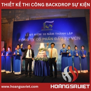 Thi Công Backdrop (Background Sân Khấu) Cho Sự Kiện Chuyên Nghiệp