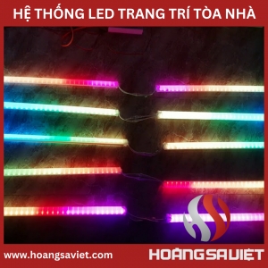 Một số loại đèn Led trang trí tòa nhà, khi lựa chọn cần lưu ý gì?