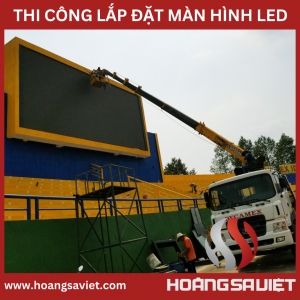 Quy Trình Lắp Đặt Màn Hình Led Tại Công Ty Hoàng Sa Việt Quy Trình Lắp Đặt Màn Hình Led Tại Công Ty Hoàng Sa Việt