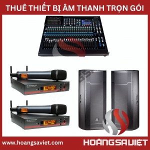 Gói Cho Thuê Thiết Bị Âm Thanh Sự Kiện 50 Khách Đến 100 Khách