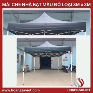 Mái Che Nhà Bạt Di Động Đen 3M X3M (Không Bao Gồm Khung) Mái Che Nhà Bạt Di Động Đen 3M X3M (Không Bao Gồm Khung)