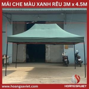 Mái Che Nhà Bạt Di Động Xanh Rêu 3M X4,5M (Không Bao Gồm Khung) Mái Che Nhà Bạt Di Động Xanh Rêu 3M X4,5M (Không Bao Gồm Khung)