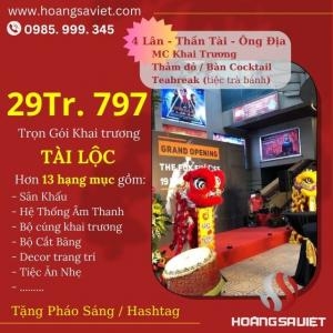 Gói Khai Trương Tài Lộc (13 Hạng Mục )