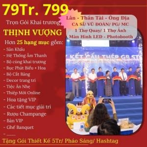 Gói Khai Trương Thịnh Vượng (Hơn 25 Hạng Mục ) Gói Khai Trương Thịnh Vượng (Hơn 25 Hạng Mục )