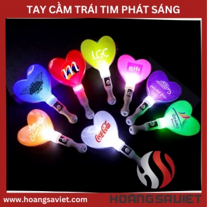 Bán Lightstick Gậy Tay Cầm Trái Tim Phát Sáng