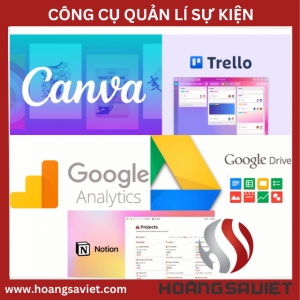 Top Những Công Cụ Giúp Bạn Quản Lí Sự Kiện