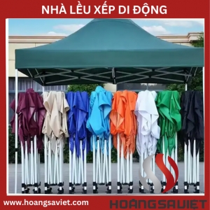 Nhà Bạt Xếp Di Động Khung Vuông Và Khung Lục Giác Nhà Bạt Xếp Di Động Khung Vuông Và Khung Lục Giác