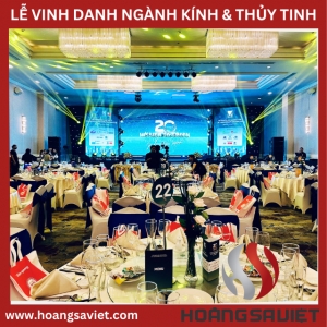 Lễ Vinh Danh Ngành Kính Và Thủy Tinh